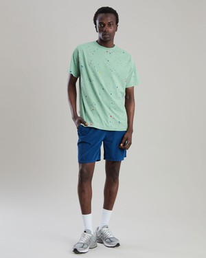 Splash Paint Tshirt Green from Brava Fabrics
