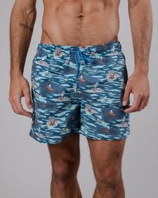 Peanuts Coast Swimwear Blue via Brava Fabrics