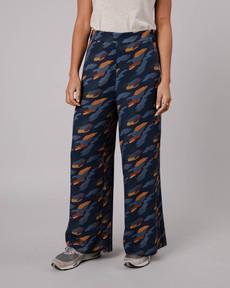 Ucon Palma Wide Leg Pants Navy via Brava Fabrics