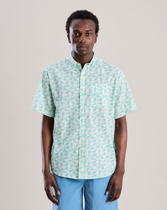 Koi Fish Printed Shirt from Brava Fabrics