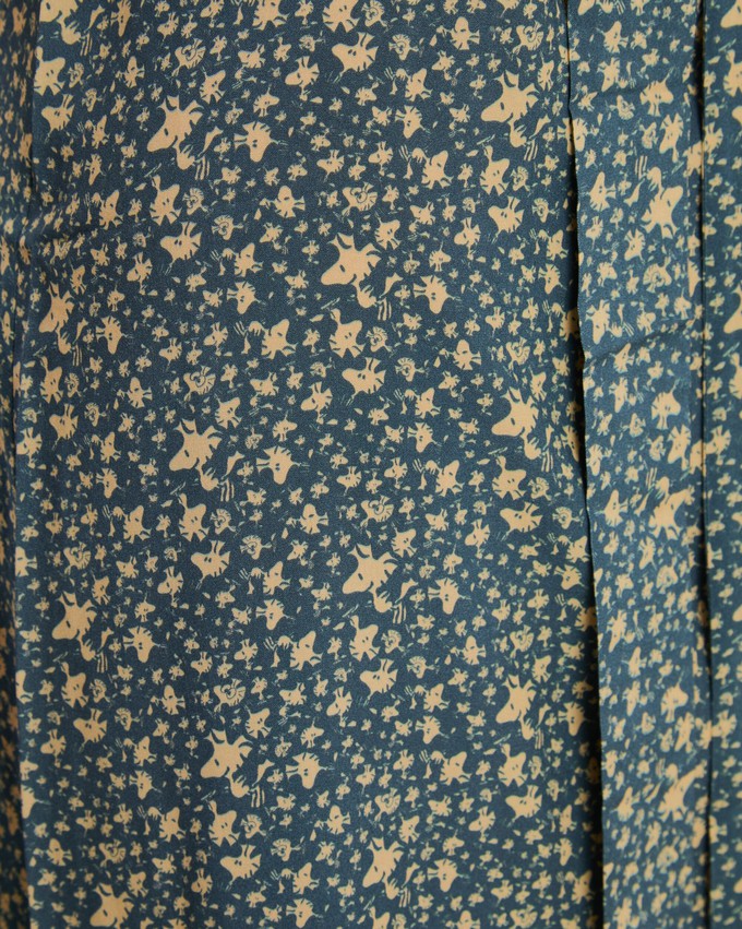 Peanuts Woodstock Long Dress Navy from Brava Fabrics