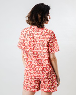 Marisol Aloha Blouse Red from Brava Fabrics