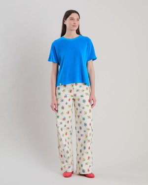 Terry oversize Tee Blue from Brava Fabrics