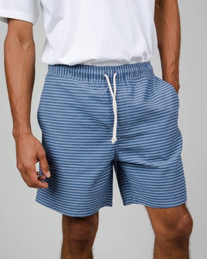 Barre Shorts Blue from Brava Fabrics