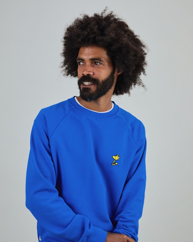 Peanuts Woodstock Sweatshirt Klein Blue from Brava Fabrics