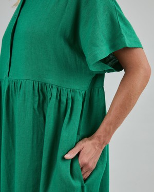 Oversize Long Dress Green from Brava Fabrics