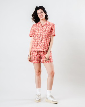 Marisol Aloha Blouse Red from Brava Fabrics