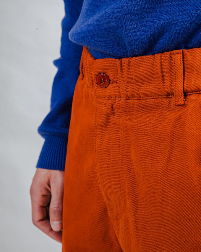 Loose Relaxed Pants Brown from Brava Fabrics