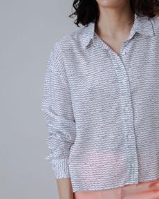 Hola Ola Boxy Blouse via Brava Fabrics
