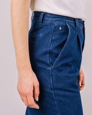 Regular Pleated Chino Denim from Brava Fabrics