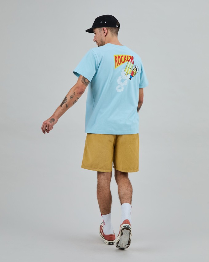 Rocket Icecream T-Shirt Blue from Brava Fabrics