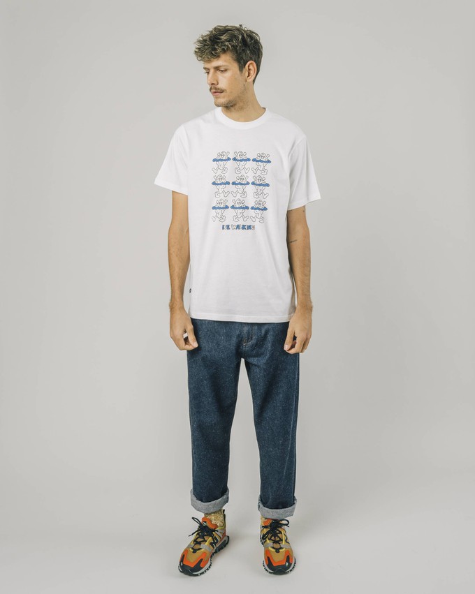 Ice Party T-Shirt White from Brava Fabrics