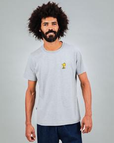 Peanuts Woodstock T-Shirt Grey via Brava Fabrics