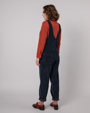 Workwear Corduroy Overall Navy from Brava Fabrics