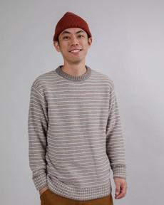 Stripes Sweater Brown from Brava Fabrics