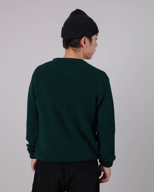 Waterfront Wool Sweater Green from Brava Fabrics