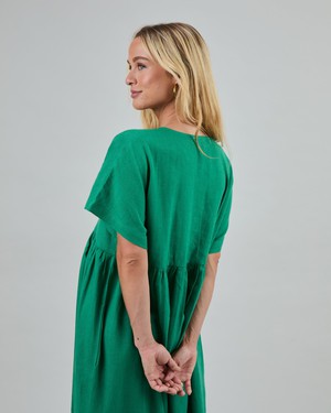 Oversize Long Dress Green from Brava Fabrics