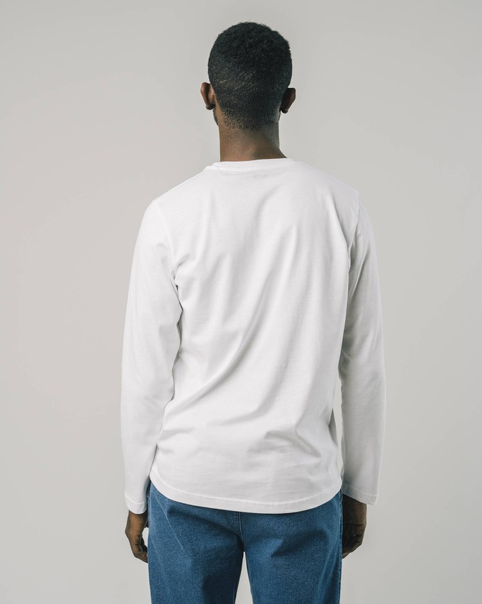 Sleight Longsleeved T-Shirt White from Brava Fabrics