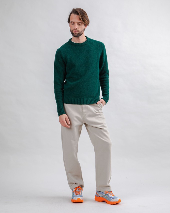Loose Relaxed Pants Beige from Brava Fabrics