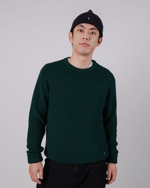 Waterfront Wool Sweater Green from Brava Fabrics