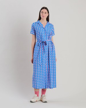 Gum Long dress Blue from Brava Fabrics
