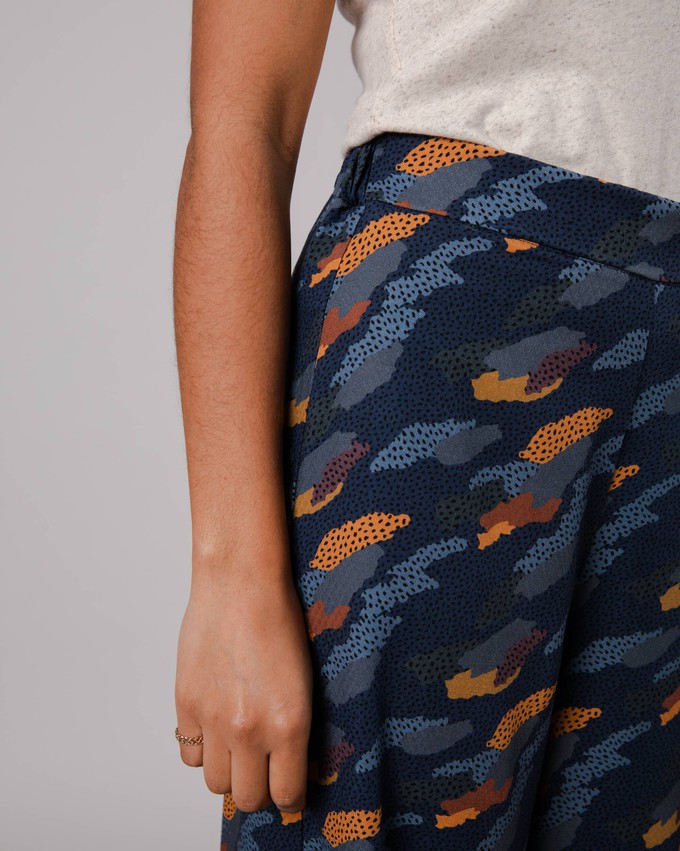 Ucon Palma Wide Leg Pants Navy from Brava Fabrics