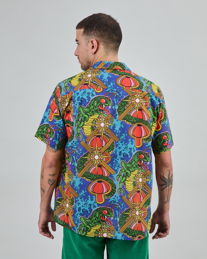Atari Centipede Aloha Shirt from Brava Fabrics