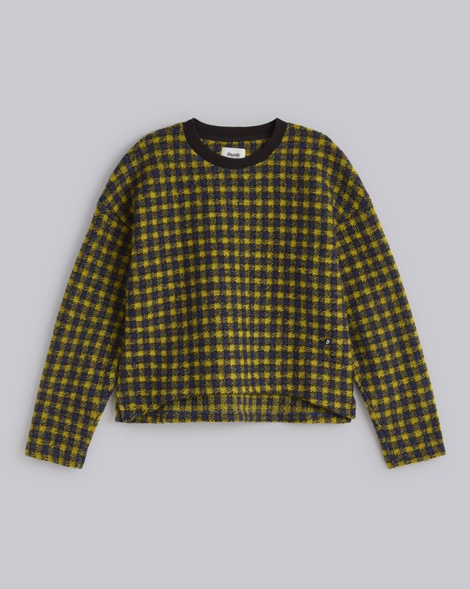 Greti Rounded Sweatshirt Black from Brava Fabrics