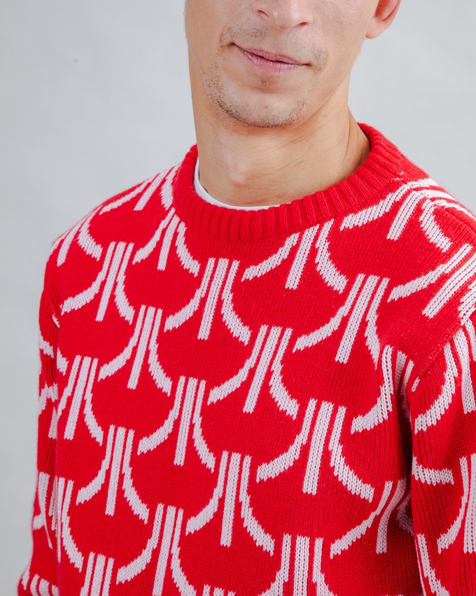 Atari Sweater Monogram Jacquard from Brava Fabrics