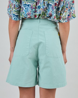 High Waist Shorts Green from Brava Fabrics