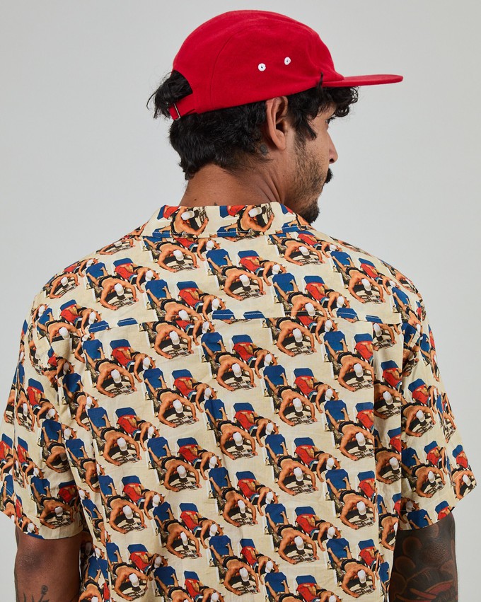 This is Spain by Martin Parr Magnum Aloha shirt from Brava Fabrics