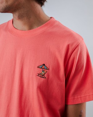 Peanuts Tropical T-shirt Red from Brava Fabrics