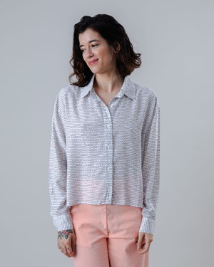 Hola Ola Boxy Blouse from Brava Fabrics