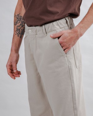 Loose Relaxed Pants Beige from Brava Fabrics