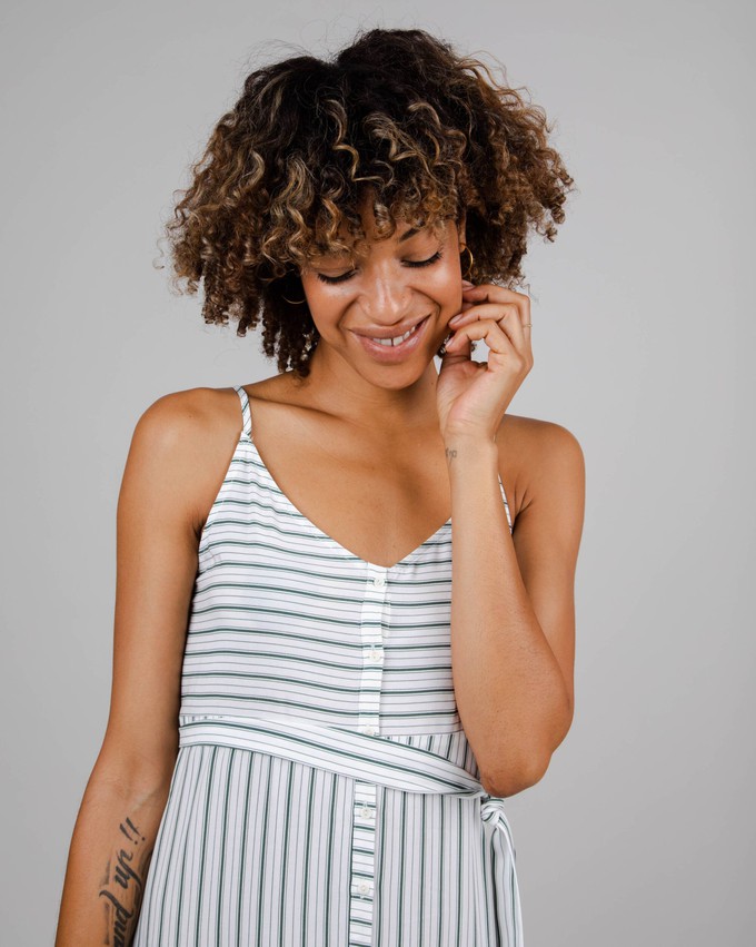 Mix Strap Dress Kale from Brava Fabrics