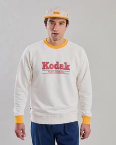 Kodak Retro FIlm Sweatshirt Ecru via Brava Fabrics