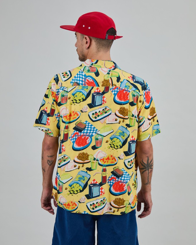 Chiringuito Aloha Shirt Yellow from Brava Fabrics