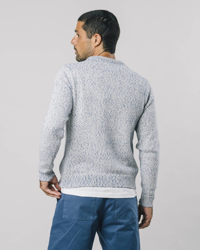 Mouline Blue Sweater from Brava Fabrics