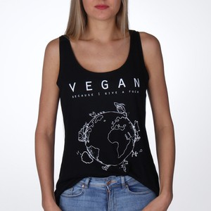 Vegan Planet - Tencel Top from By Monkey