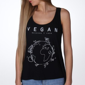 Vegan Planet (Care) - Tencel Top from By Monkey