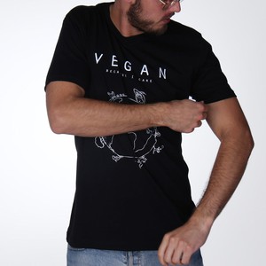 Vegan Planet (Care) - Fitted T-Shirt from By Monkey