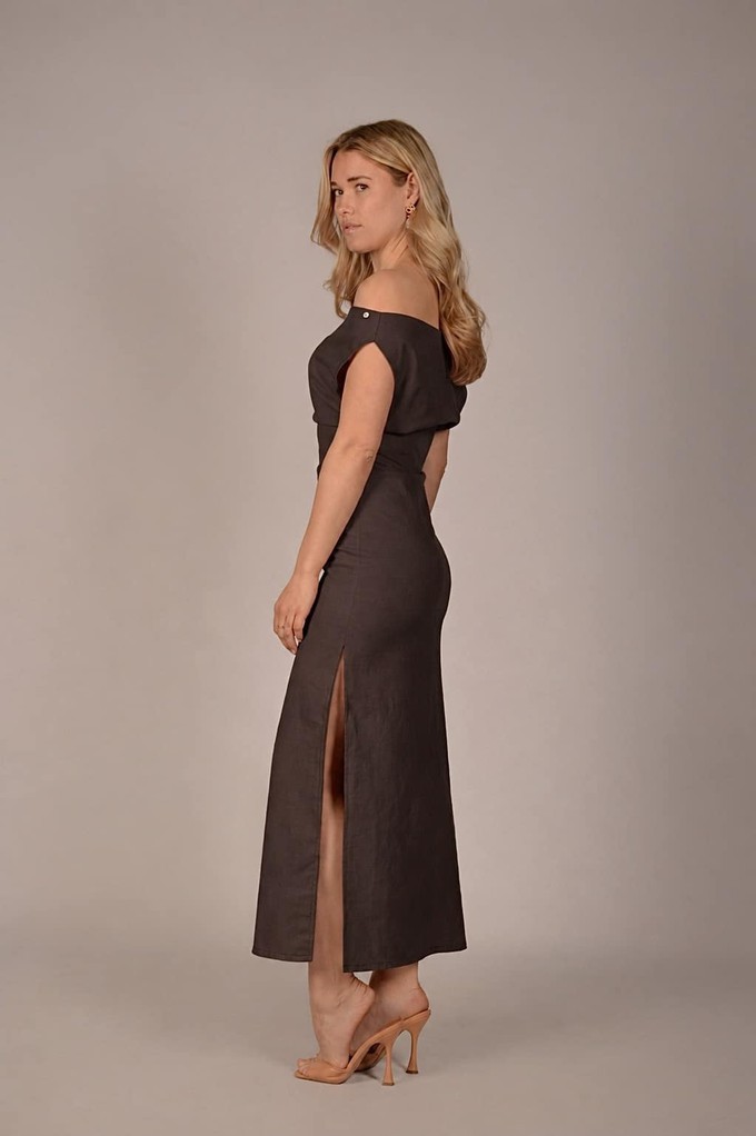 Rosalie Dress Brown from C by Stories