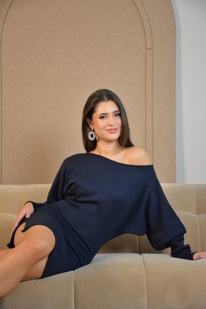 Mara Mini Dress Blue from C by Stories