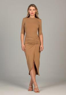 Dalias skirt brown via C by Stories