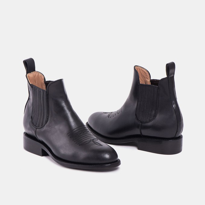 CARLOS Charro Boot Black from Cano