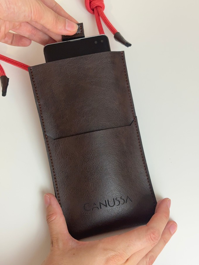 Move phone case - Chocolate Brown from CANUSSA