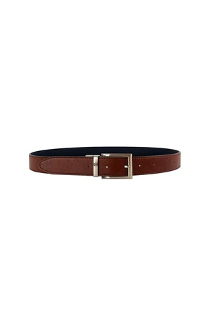 Reverse reversible belt – Black/Hazelnut from CANUSSA