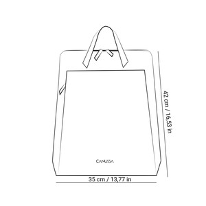 Urban laptop backpack - Camel from CANUSSA