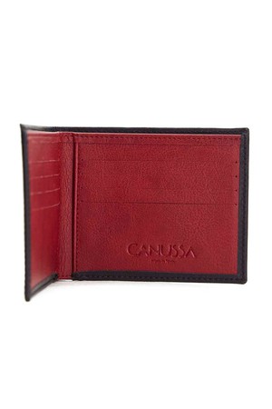 Slim wallet - Black/Red B2B from CANUSSA