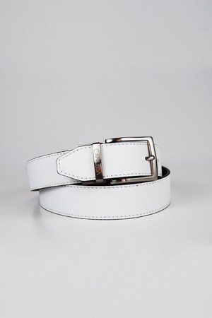 Reverse reversible belt – White/Black from CANUSSA